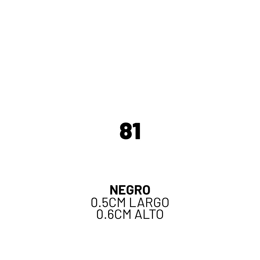 Numero - Personalizado