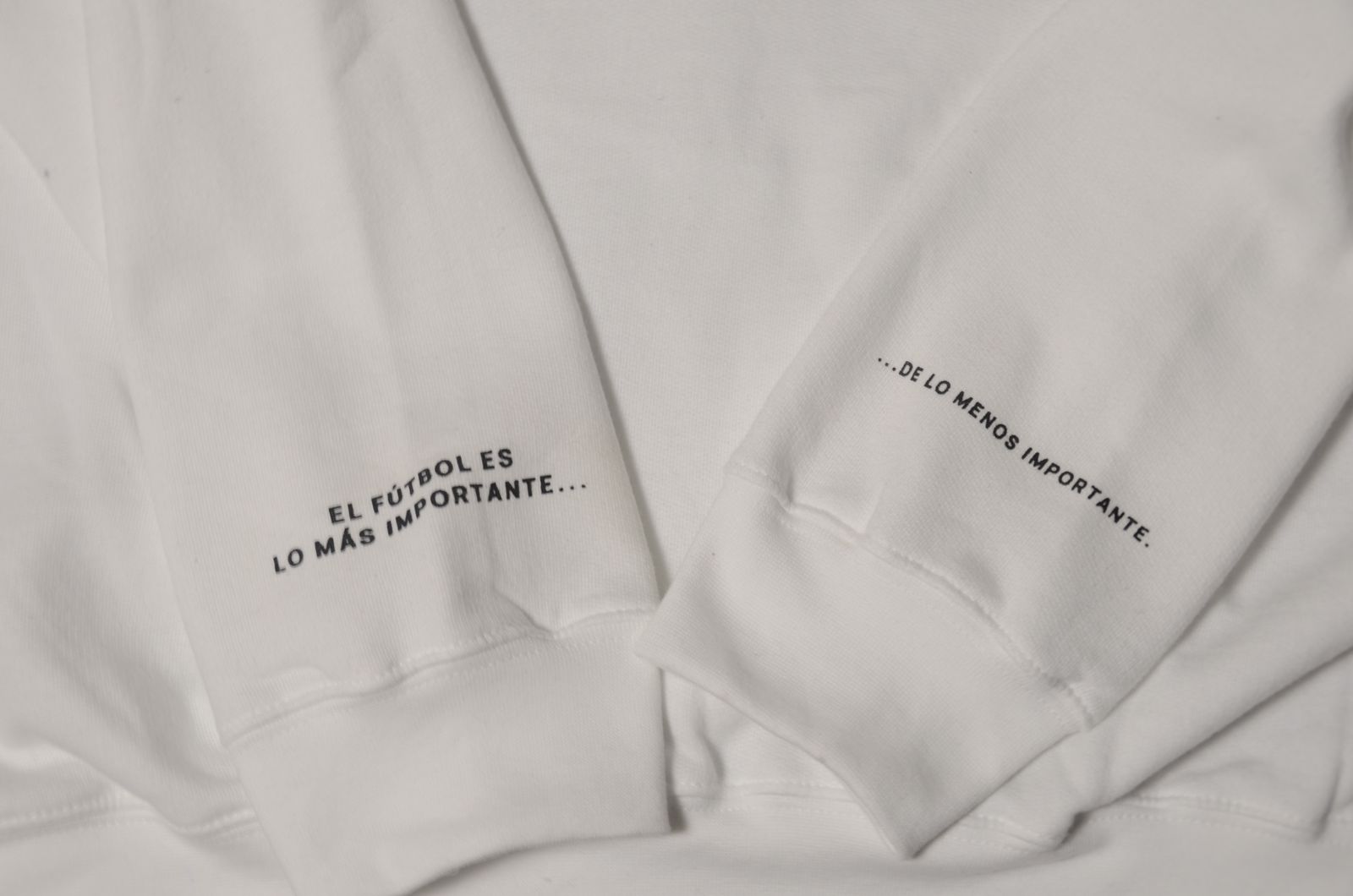 Sudadera Crew Neck TeqBeat x All Access Blanca