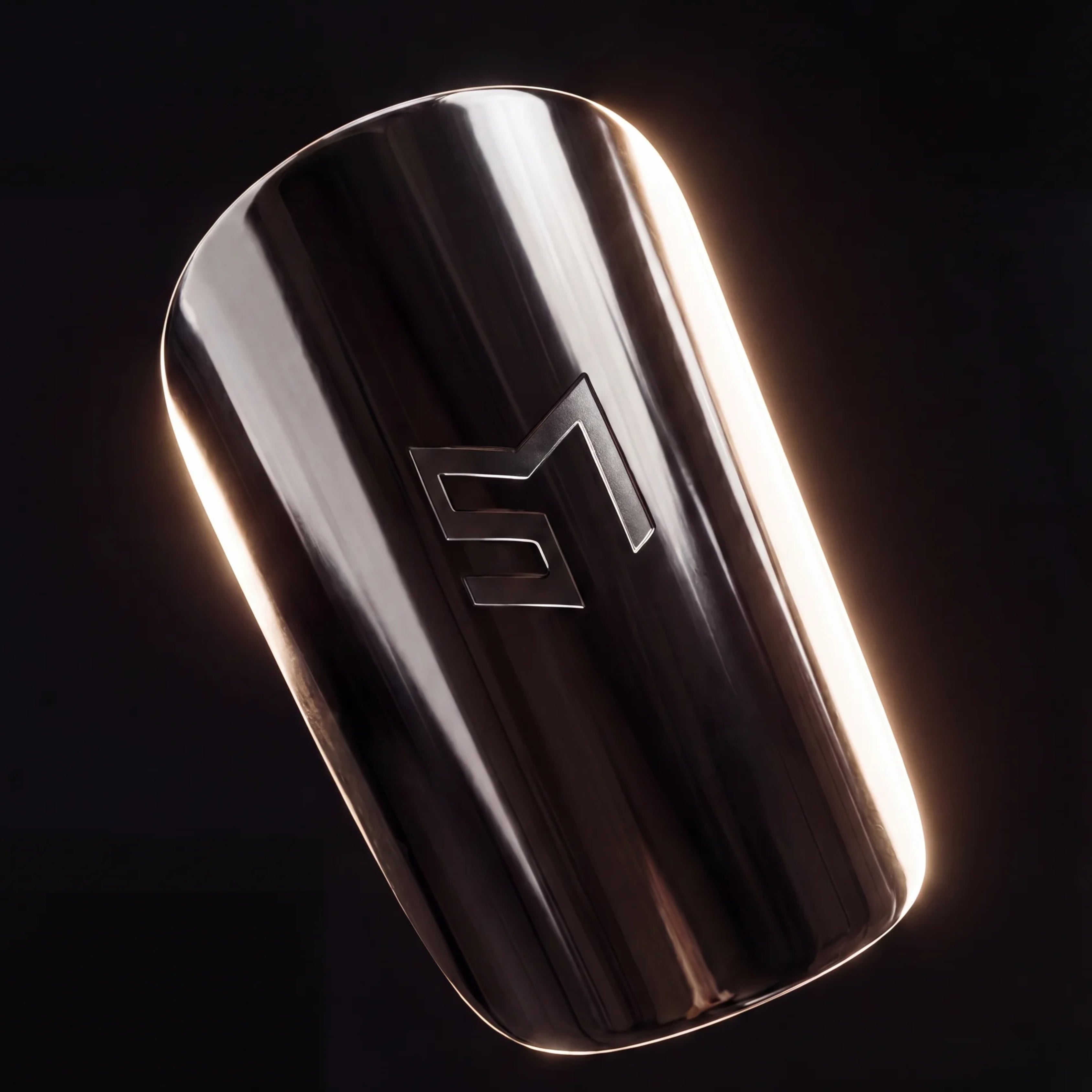 Mini Espinilleras Edicion Especial Cromado